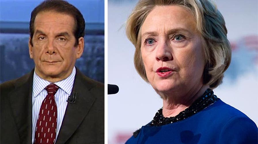 Krauthammer: Clinton Foundation emails were likely deleted