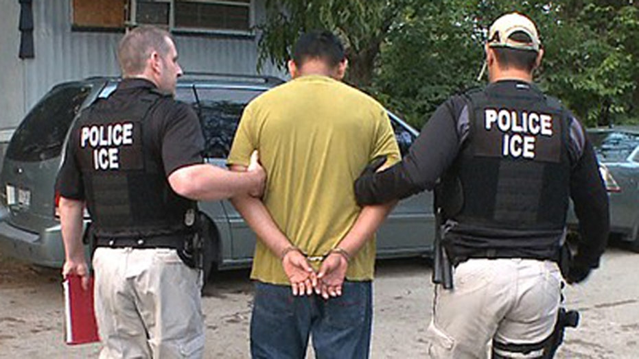 Convicted illegal immigrants arrested in ICE sweep kept in US under