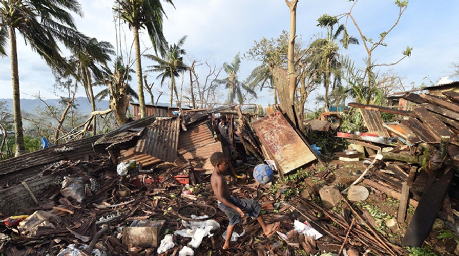 Deadly cyclone carves path of destruction across Vanuatu