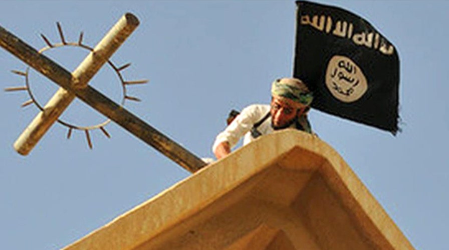 Photos purport to show ISIS destroying churches in Iraq