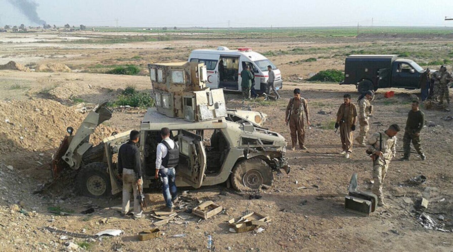 Kurdish forces in Iraq claim ISIS using chemical weapons