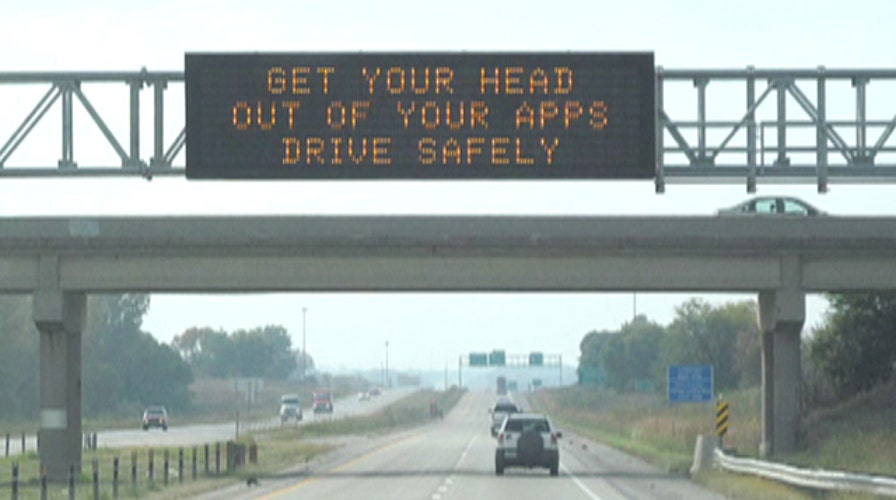 Funny signs get drivers to think twice 