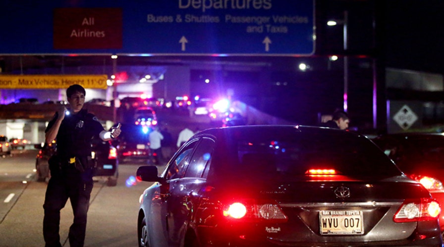 Eye witness describes chaos at New Orleans airport