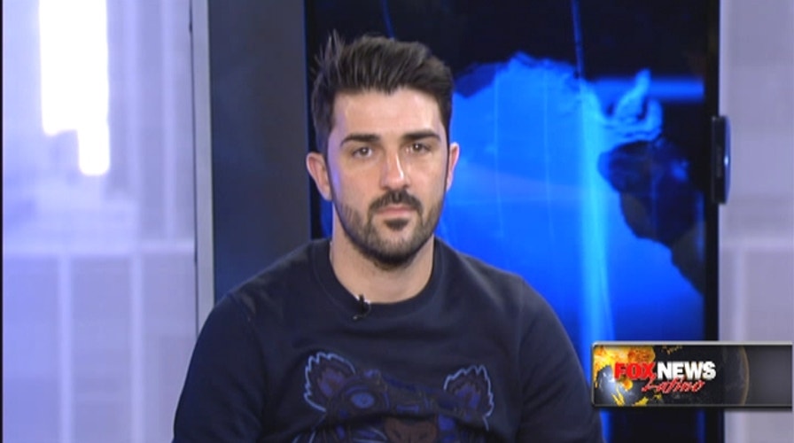 Soccer star David Villa talks about his goals