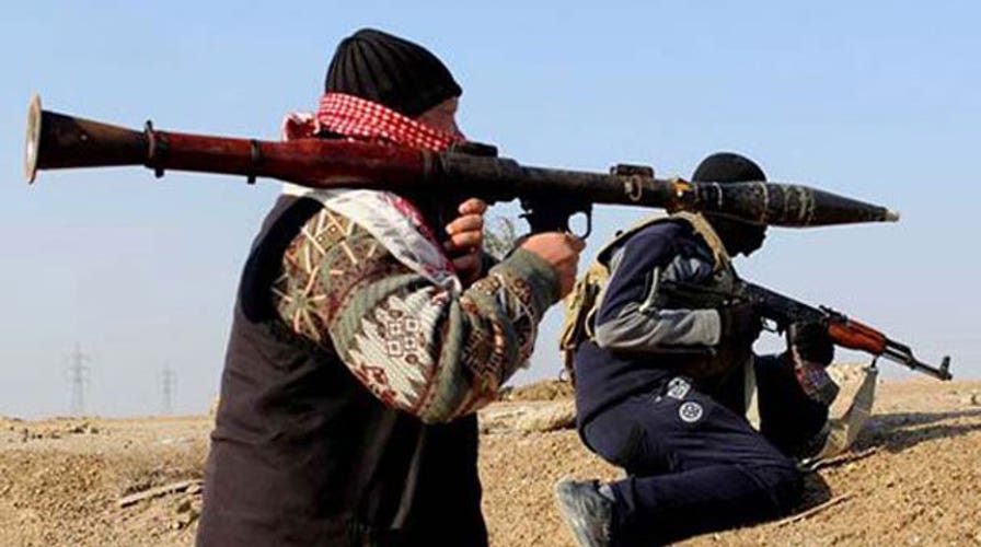 Muslim terrorists on the march