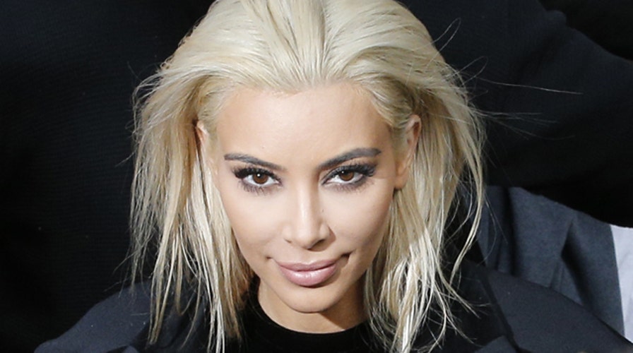 Kim Kardashian says bye-bye to blonde 