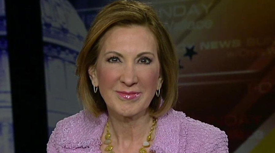 Carly Fiorina on crowded Republican presidential field