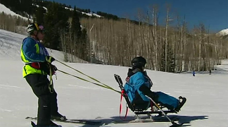 Nearly 350 disabled vets take part in winter sports clinic