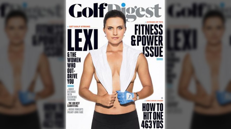 Tamara Holder: Golfer's 'side boob' no big deal