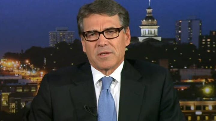 Rick Perry says global threats are growing