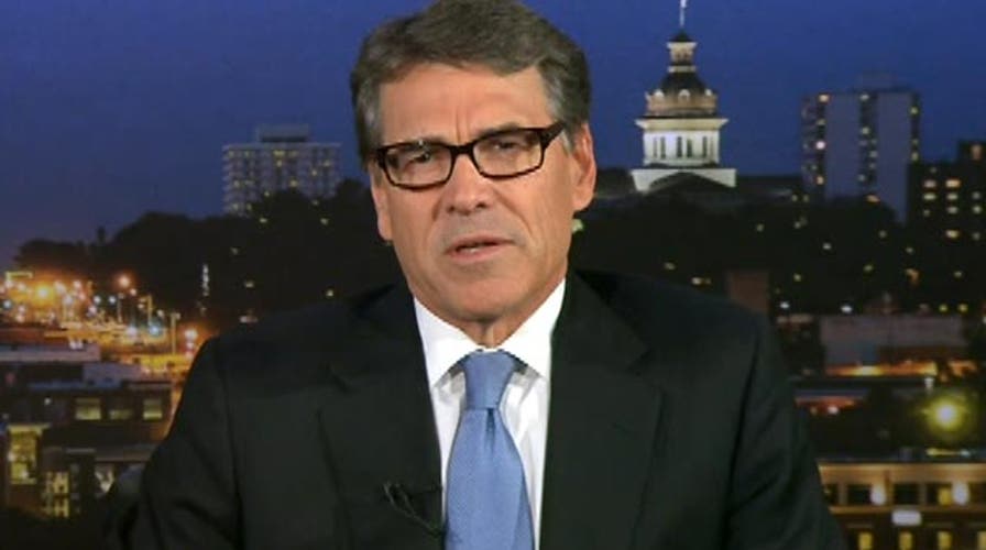 Rick Perry says global threats are growing