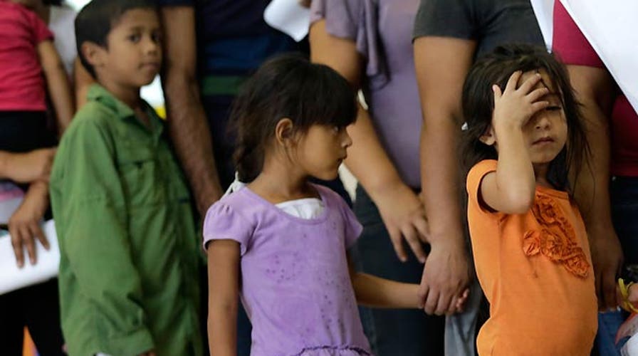 Illegal immigrant children surge across border 