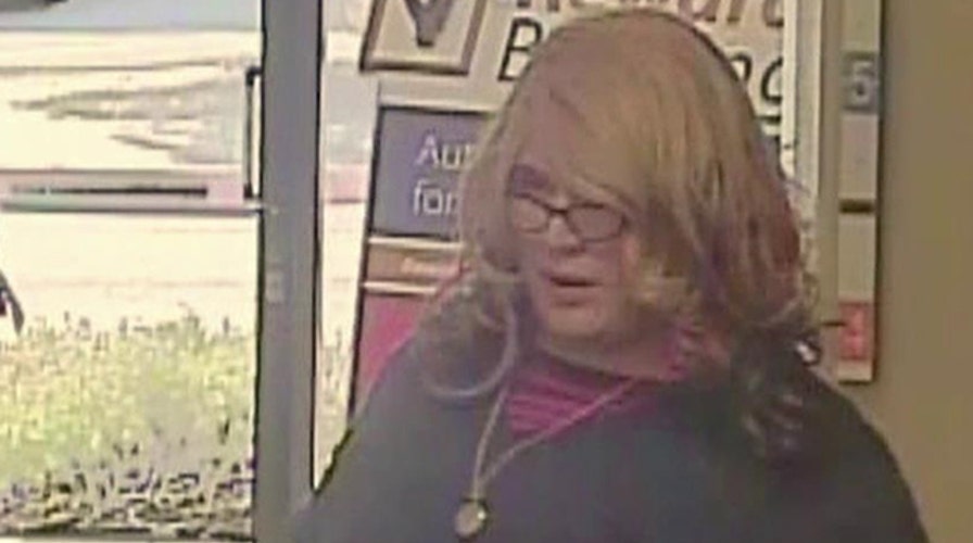 Police seeking suspect in 'Mrs. Doubtfire' bank robbery