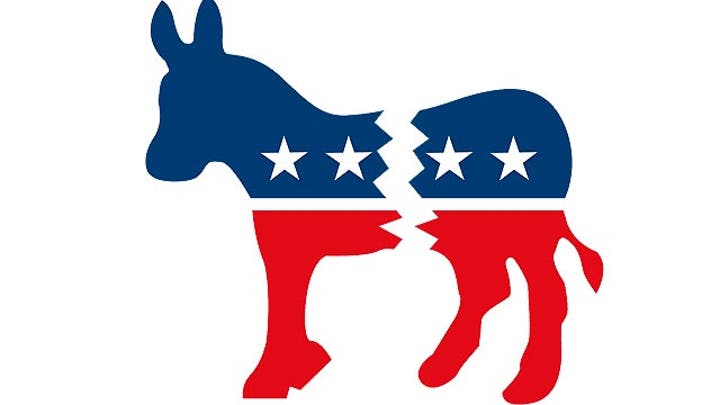Signs of divide in the Democratic Party