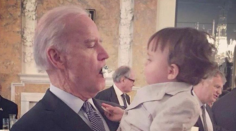 Biden caught with pacifier in his mouth