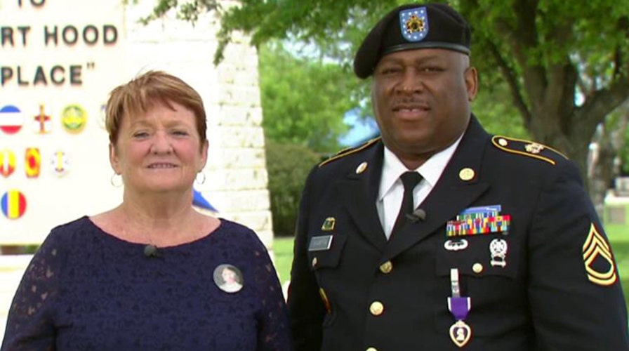 Heroes of 2009 Fort Hood attack receive Purple Hearts