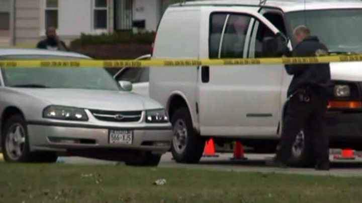 Driver, teen shot to death after van hits, kills toddler