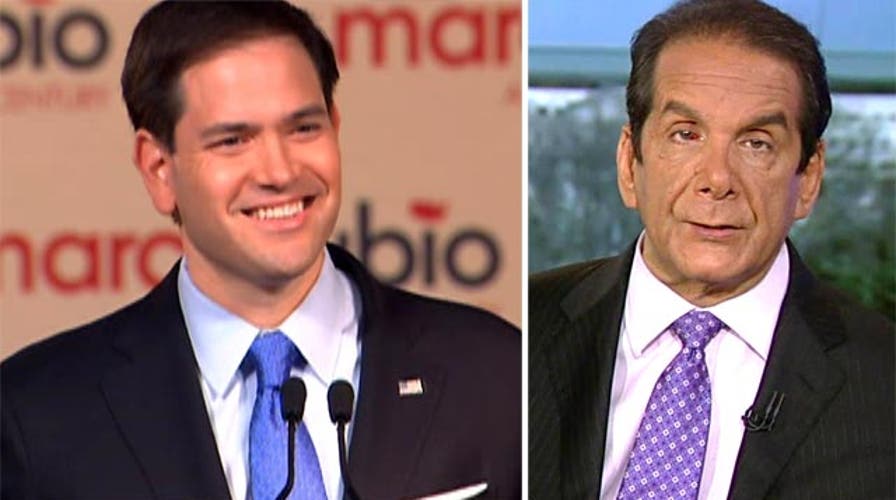 Krauthammer on Rubio: Youth, Energy and a New Leaf