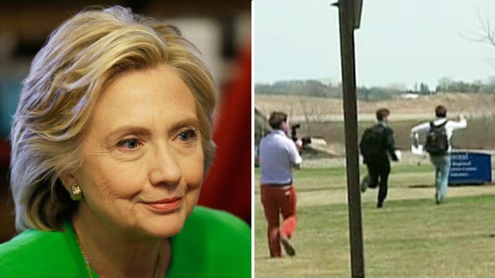 Hillary Clinton arrives in Iowa: Fawning media go wild