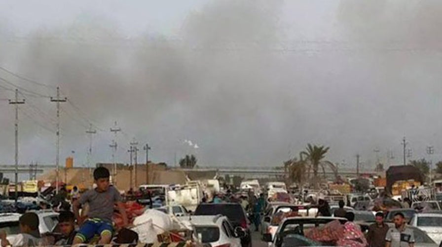 Iraqi city of Ramadi at risk of falling to ISIS