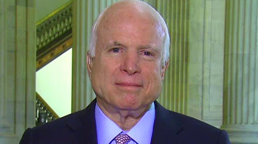 Sen. McCain sounds off on WH as ISIS threatens Ramadi