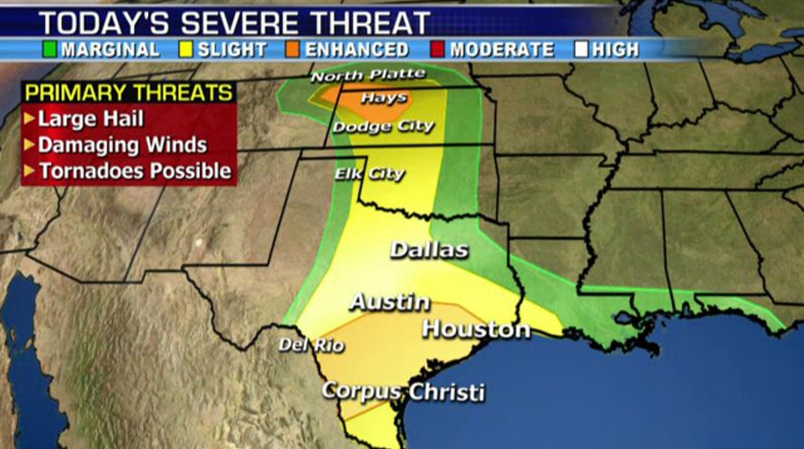 National forecast for Friday, April 17