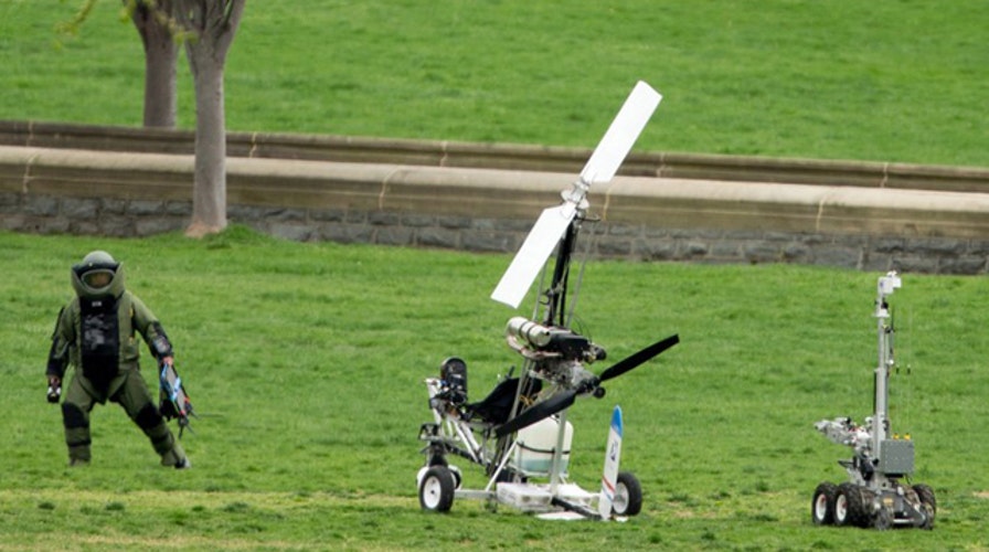 Eric Shawn reports: Gyrocopter man's message