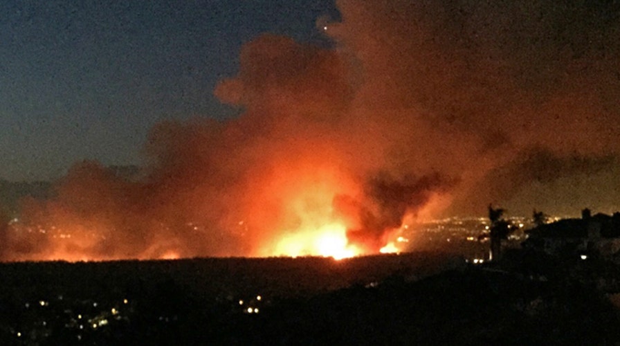 Fire crews making progress against massive Calif. wildfire