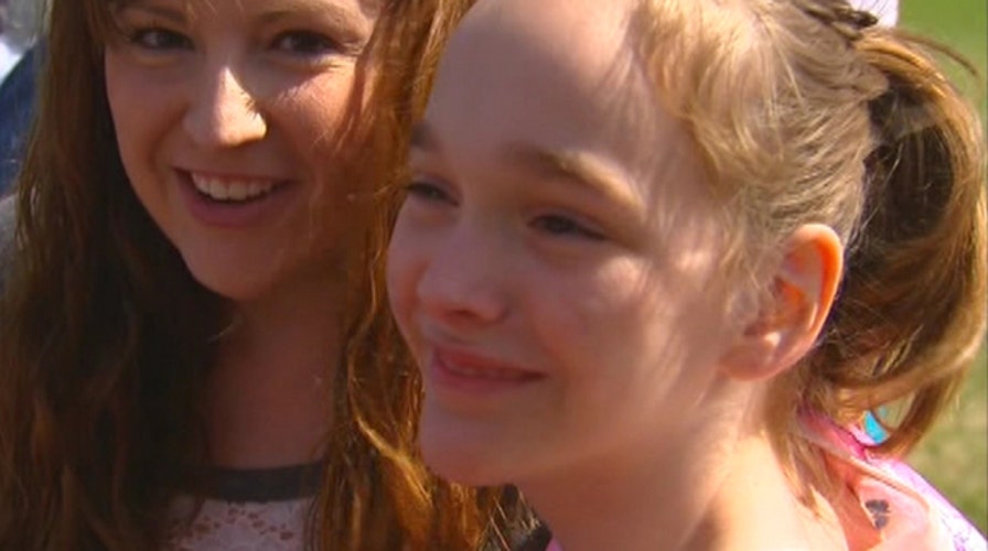 Hundreds help girl with rare condition celebrate birthday