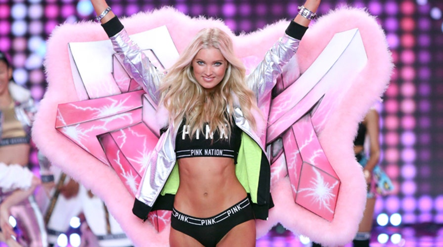 16 April 2012 - Victoria's Secret PINK Model Elsa Hosk attends