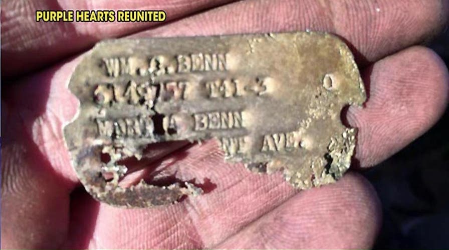 Grapevine: Incredible journey for WWII vet's dog tag