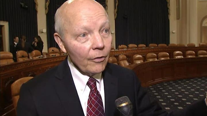 IRS commissioner stands by strapped cash claims
