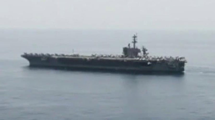Iranian warships arrive nears the coast of Yemen