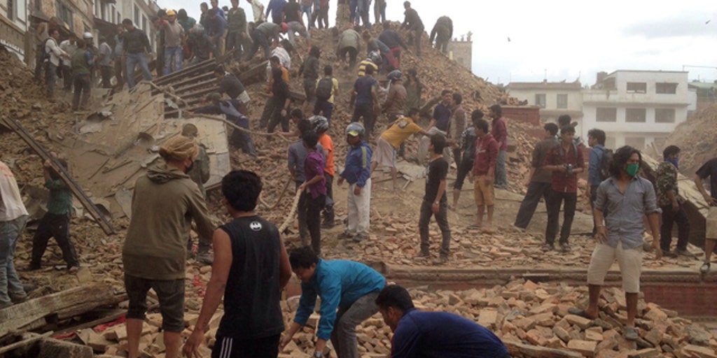 Massive Earthquake Strikes Nepal | Fox News Video