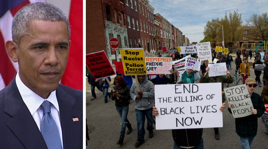 Obama: Violence in Baltimore is 'counterproductive'