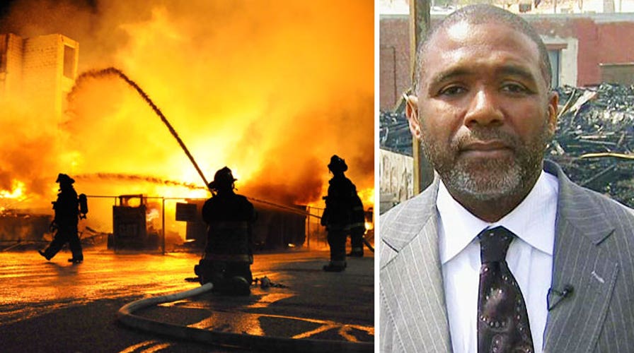 Baltimore fire destroys senior housing project