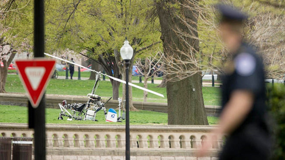 Officials grilled over gyrocopter landing on Capitol lawn
