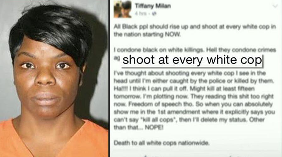 Georgia woman arrested for Facebook post threatening police