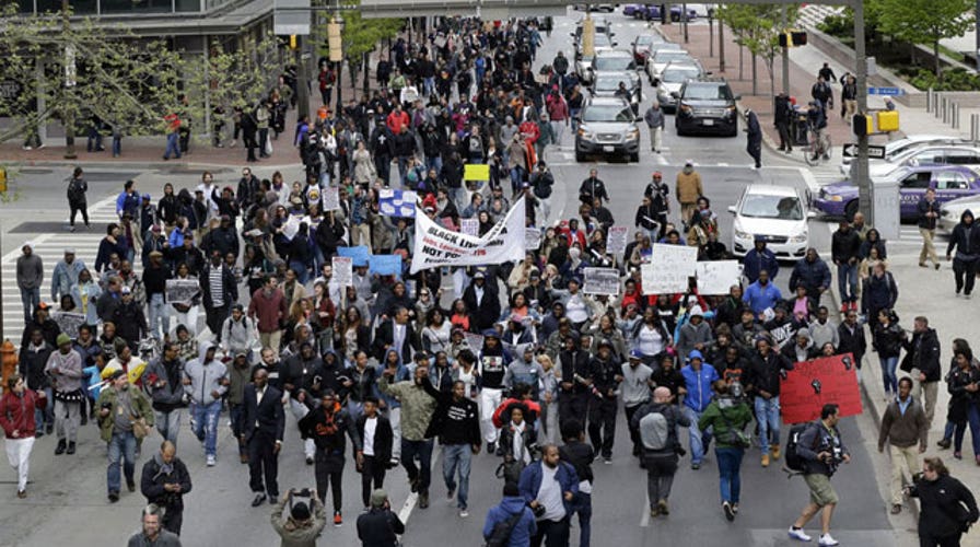 Has social media exacerbated the problems in Baltimore?