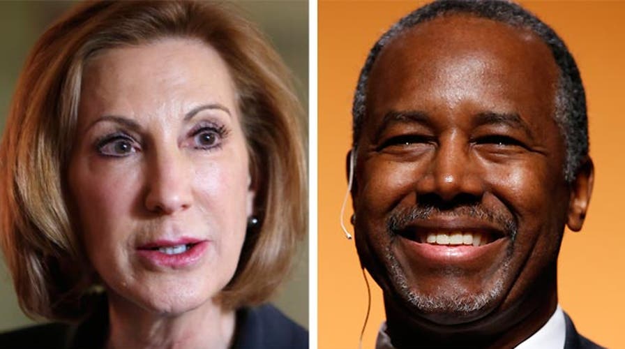 Impact of Fiorina, Carson announcing WH runs