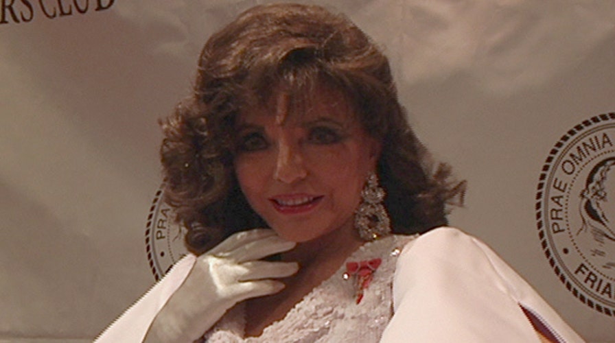 Joan Collins on fame, becoming a dame