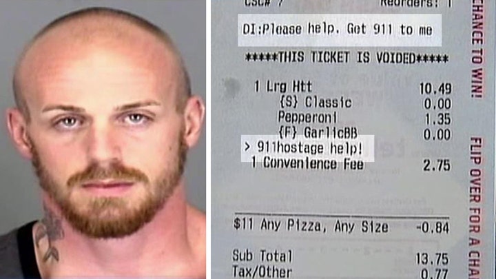 Secret messages in pizza order helps hostages escape captor
