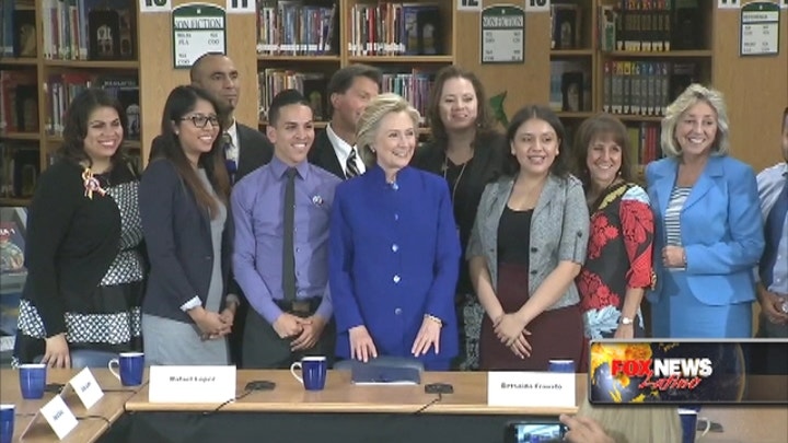 Hillary Clinton makes immigration central to campaign