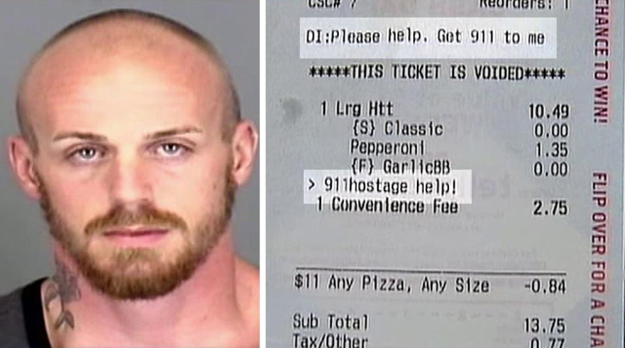 Secret messages in pizza order helps hostages escape captor