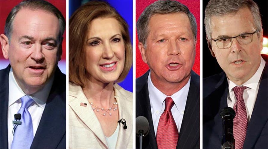 GOP hopefuls face shifting tides of presidential polls