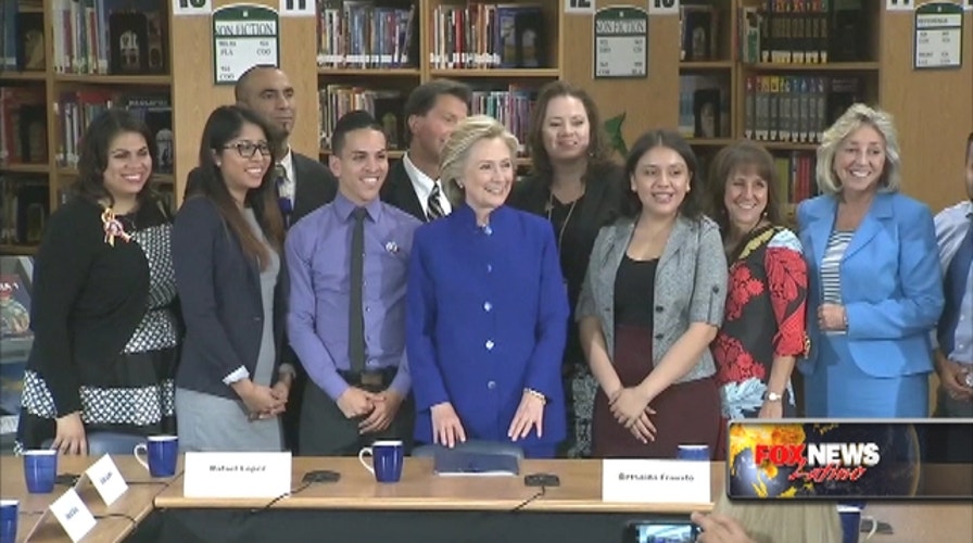 Hillary Clinton makes immigration central to campaign
