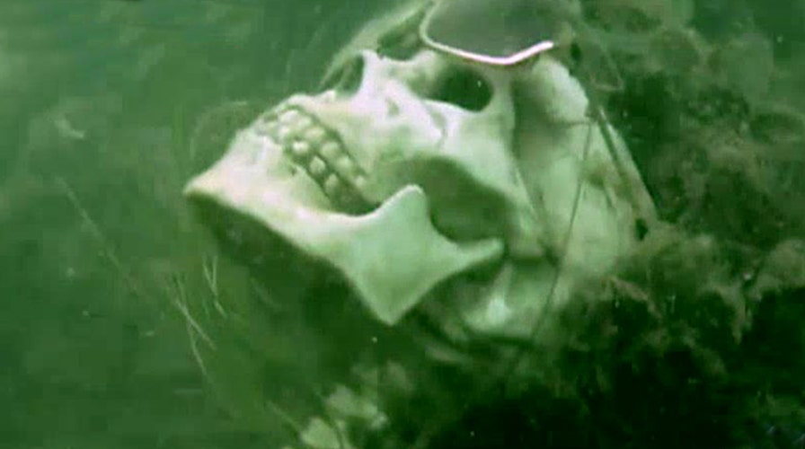 Skeleton 'tea party' discovered at bottom of Colorado River