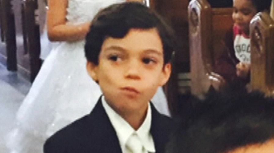 Ronan's first communion