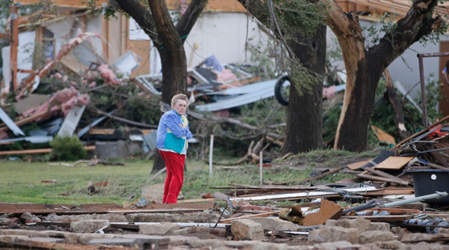 Path of destruction after tornadoes rip through Central US