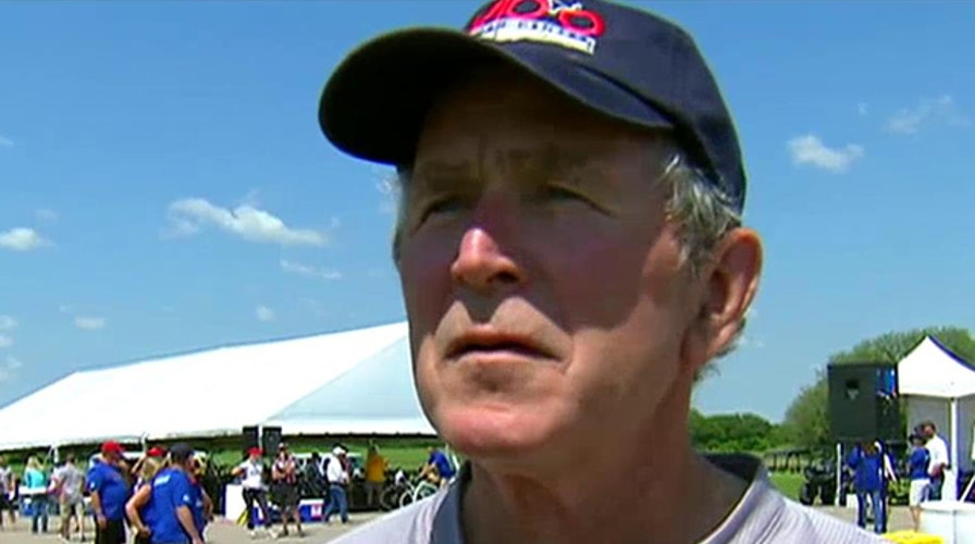 President Bush reflects on 'W100K' ride